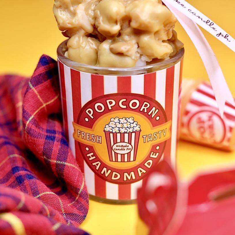 Ultimate Caramel Popcorn Candle (Category: Other Home Decor) located in Caloocan City. Submitted by webakecandleph (Listing ID 1109504692, Image 2). Description: Dessert candles, made by WeBake Candle, are designed to look and smell good enough to eat, but please don't eat our candles, although they made from Vegan Soy wax and natural fragrance oils, you cannot eat them. -approx. 215g -popcorn coated with a sugar based caramel candy shell ***vani