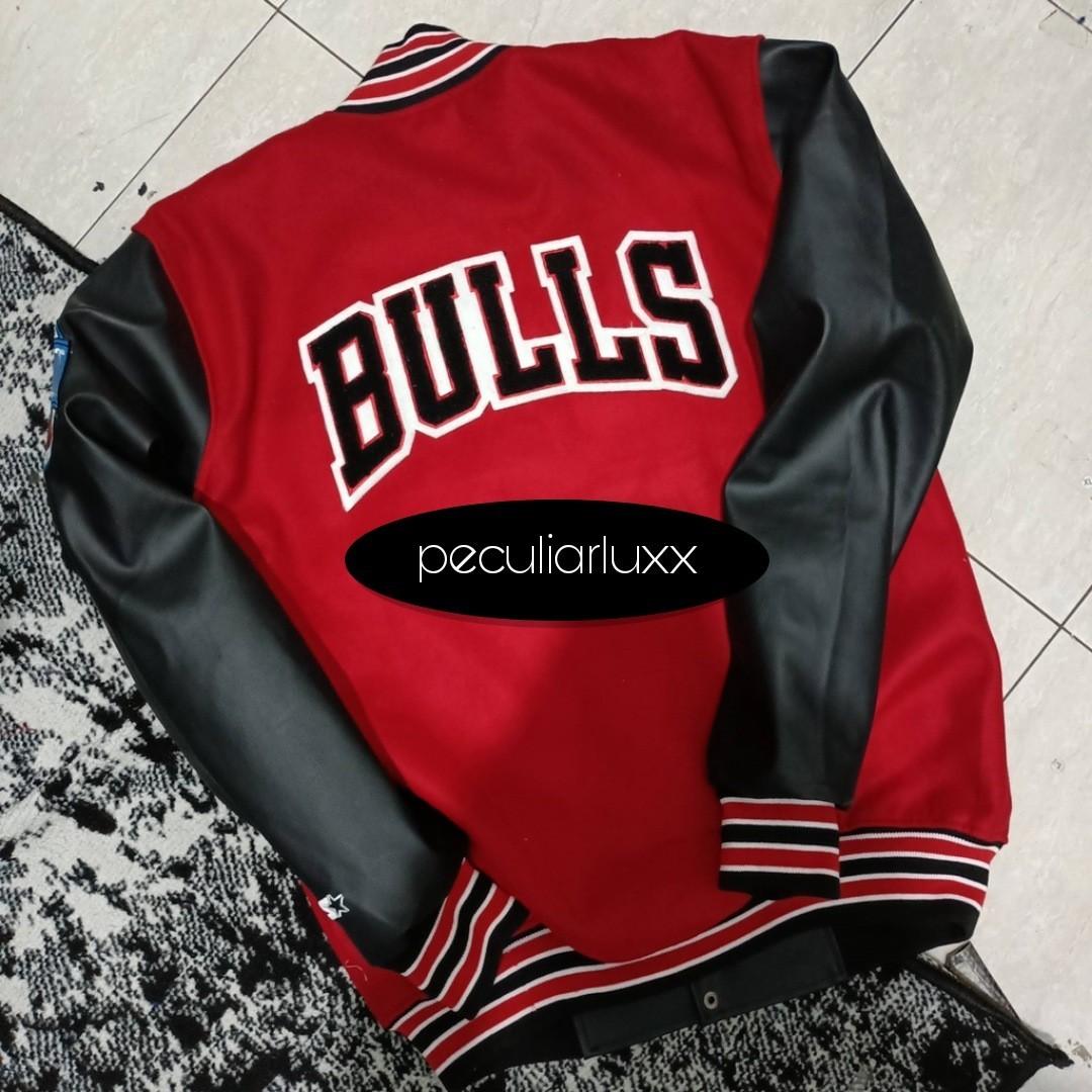 Vintage starter chicago bulls jacket on sale