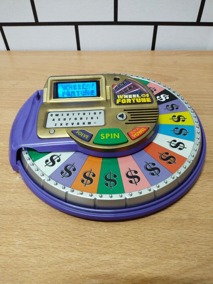 Wheel of hotsell fortune electronic game