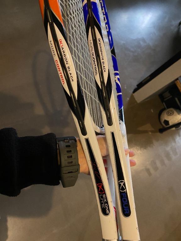 Wilson Tennis Racket K Factor K(FOUR) & K(SIX.ONE LITE), Sports ...