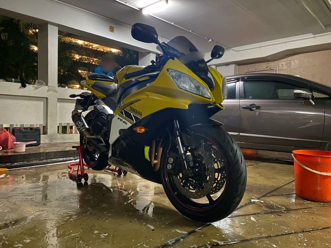 Yamaha R6 Bike Wash / Motorcycle Detailing, Motorcycles, Motorcycle