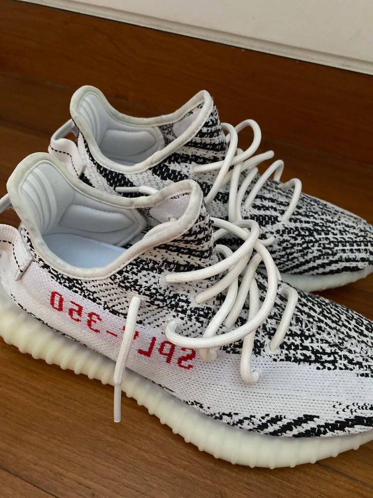zebra yeezy size 6.5