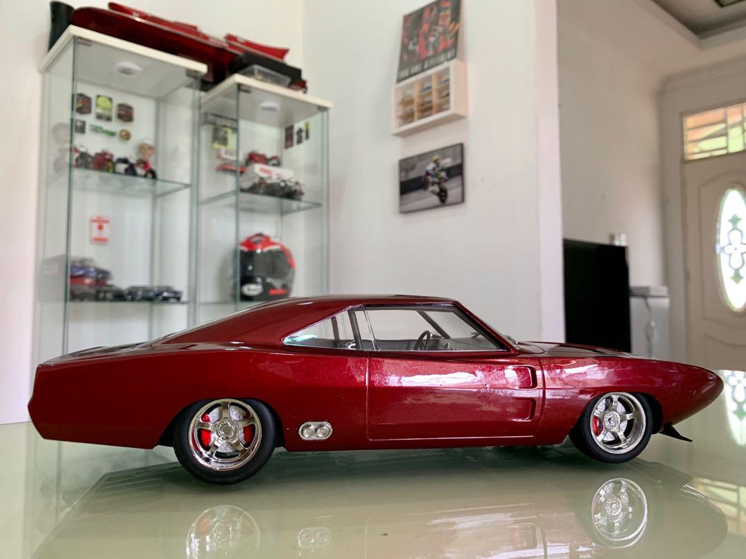 1:18 Fast & Furious 1969 Doms Dodge Charger Daytona, Hobbies & Toys, Toys  & Games on Carousell