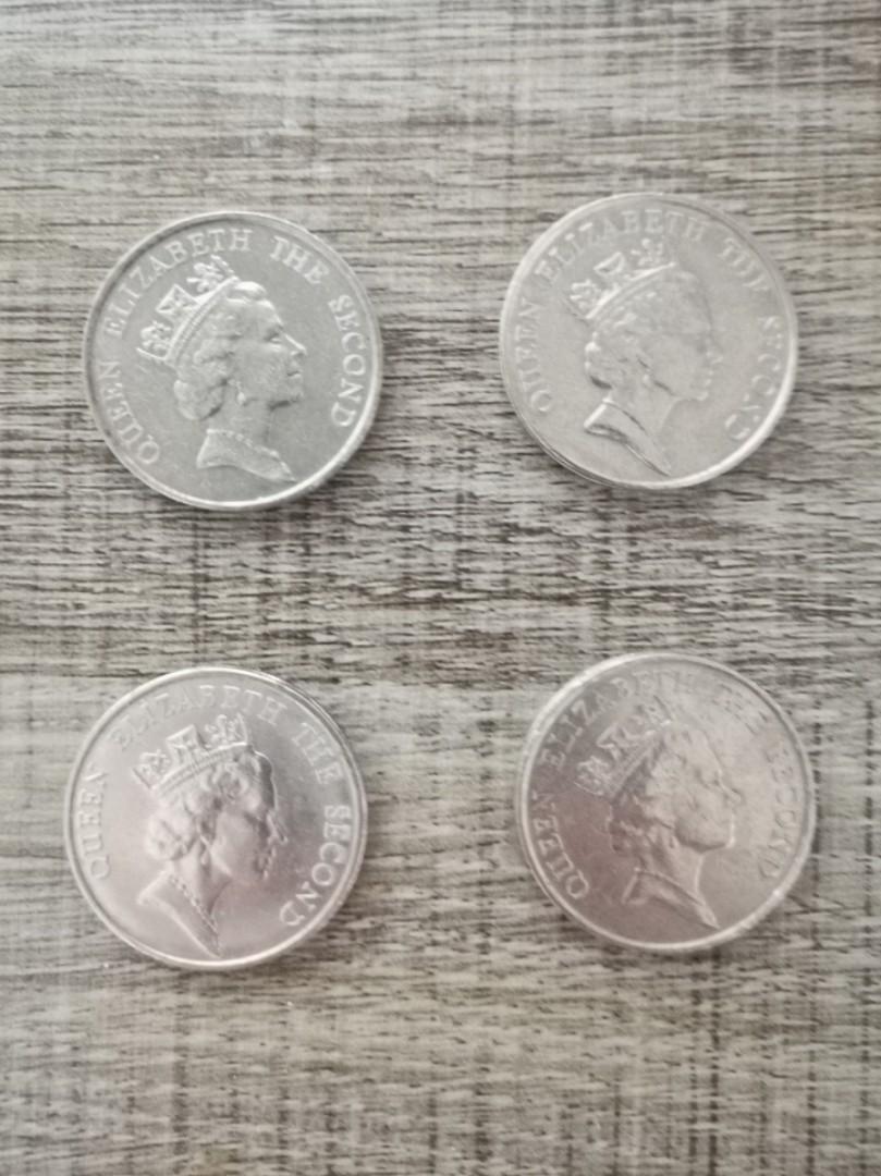 香港5元硬幣女皇頭, 興趣及遊戲, 收藏品及紀念品, 錢幣- Carousell