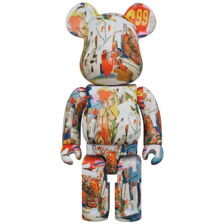 8月行貨預訂bearbrick be@rbrick Andy Warhol × JEAN-MICHEL BASQUIAT