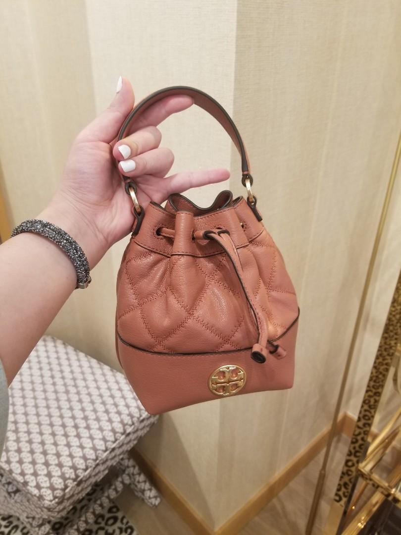 代購tory Burch 最新秋冬willa mini bucket 迷李lv水桶袋polo, 女裝