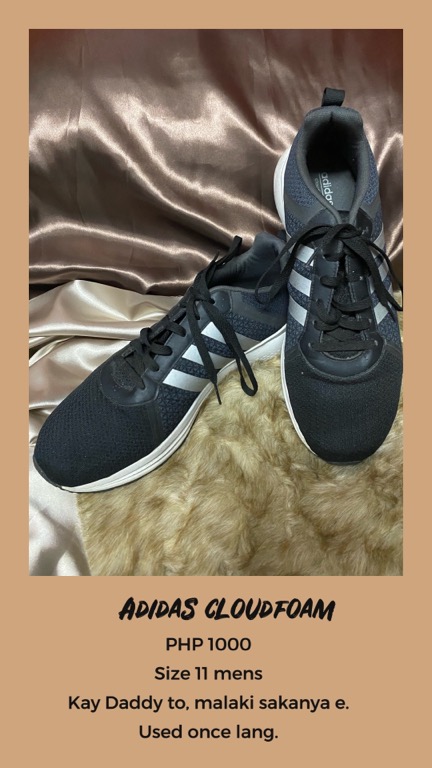 adidas cloudfoam mens size 11