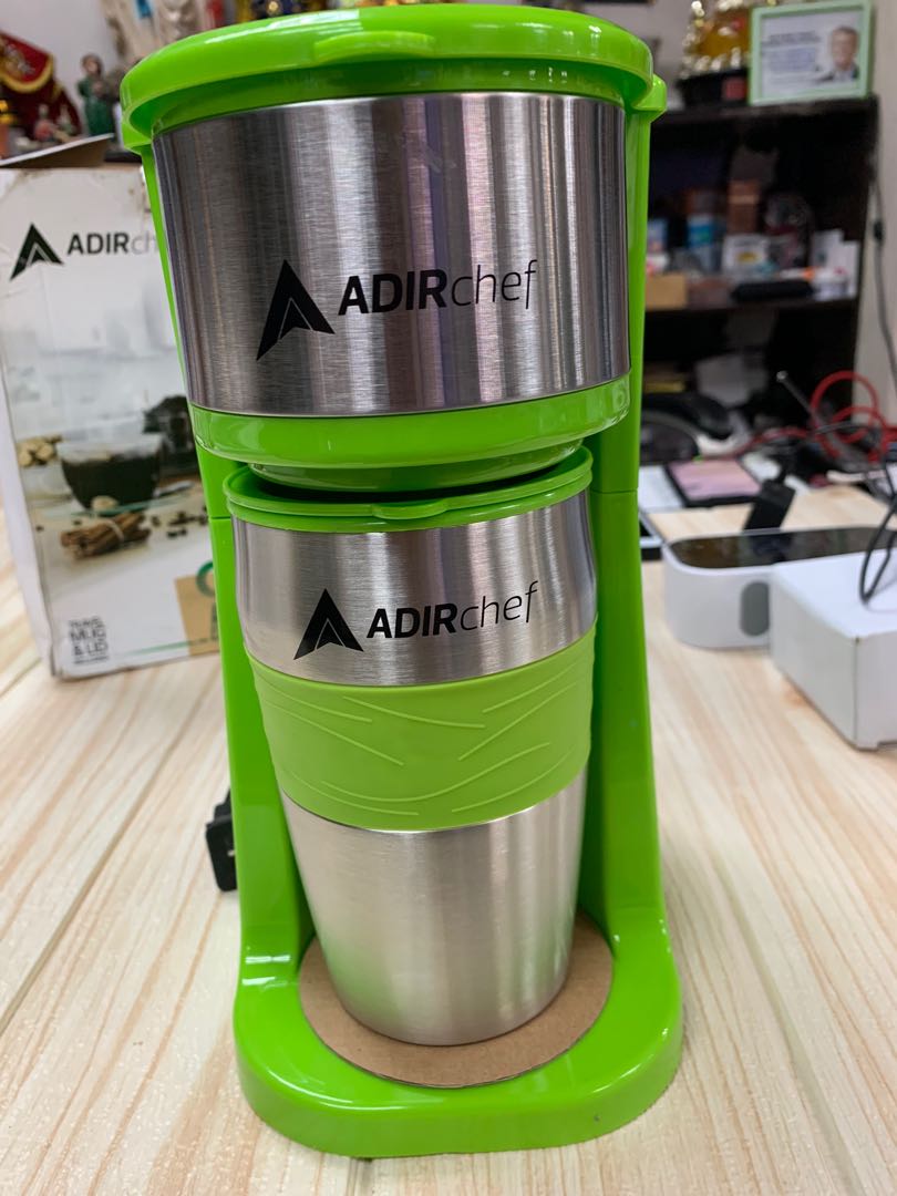 Adirchef Grab Go Personal Coffee Maker 