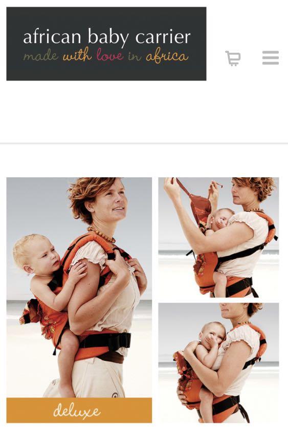 African baby carrier sales deluxe