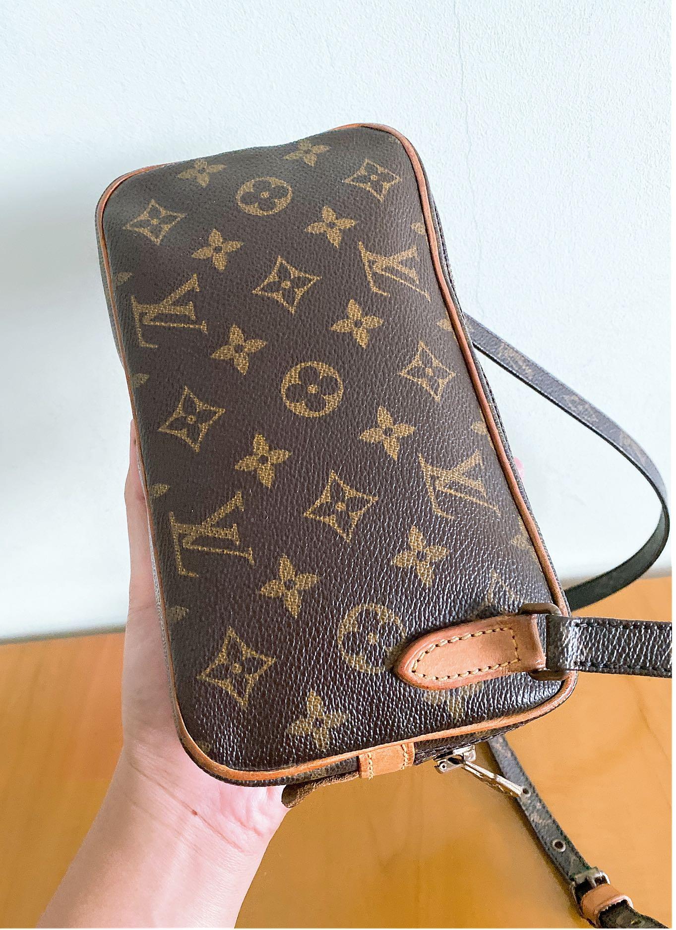 Vintage LOUIS VUITTON Monogram Canvas Marly Wristlet Bag TH8903