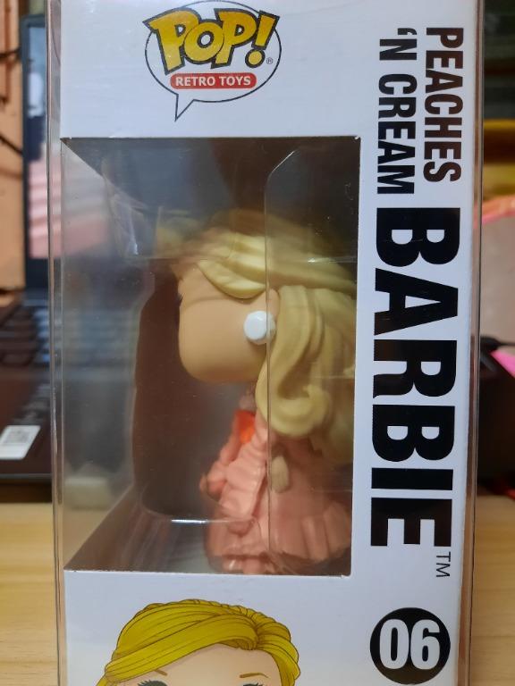 Barbie Peaches 'N Cream Funko Pop with Protector, Hobbies & Toys, Toys