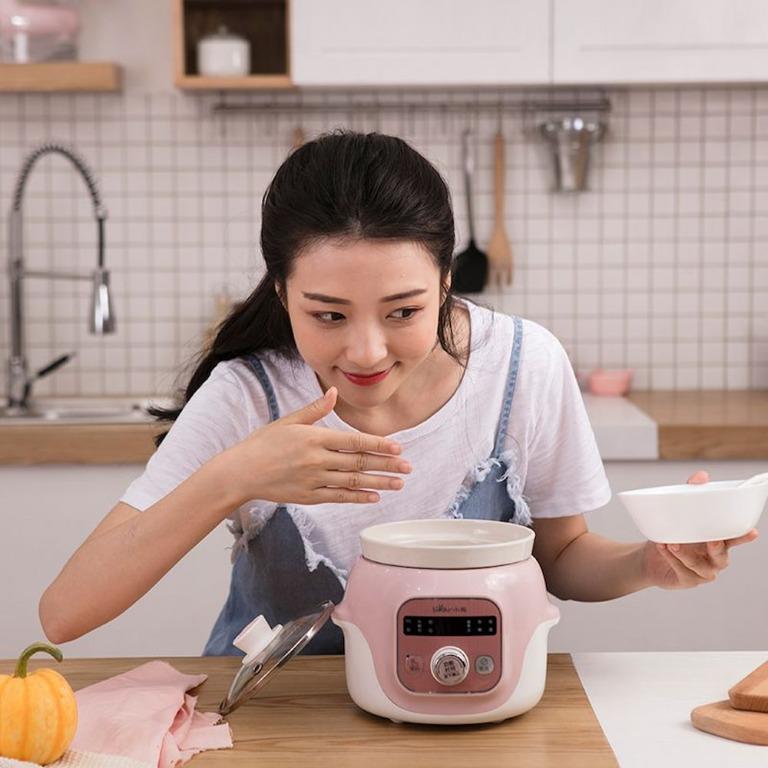 Bear Electric Slow Cooker Ceramic Water Bird's Nest Stew Bb Timer  Reservation