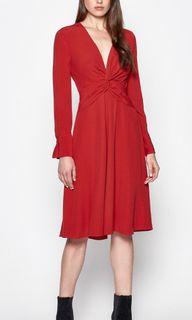 BNWT Red Equipment Femme Faun Dress - Size 2