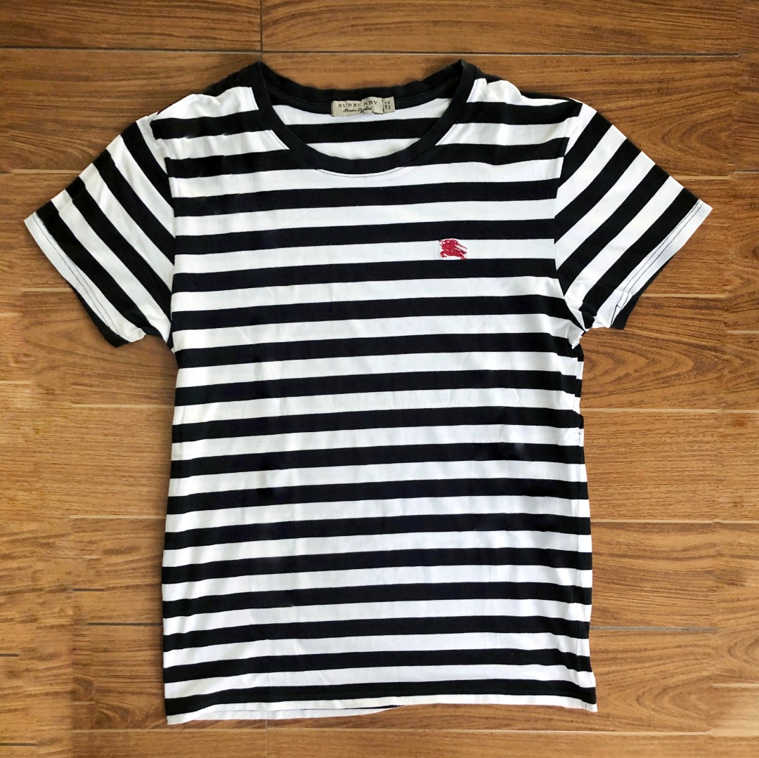 burberry striped t shirt