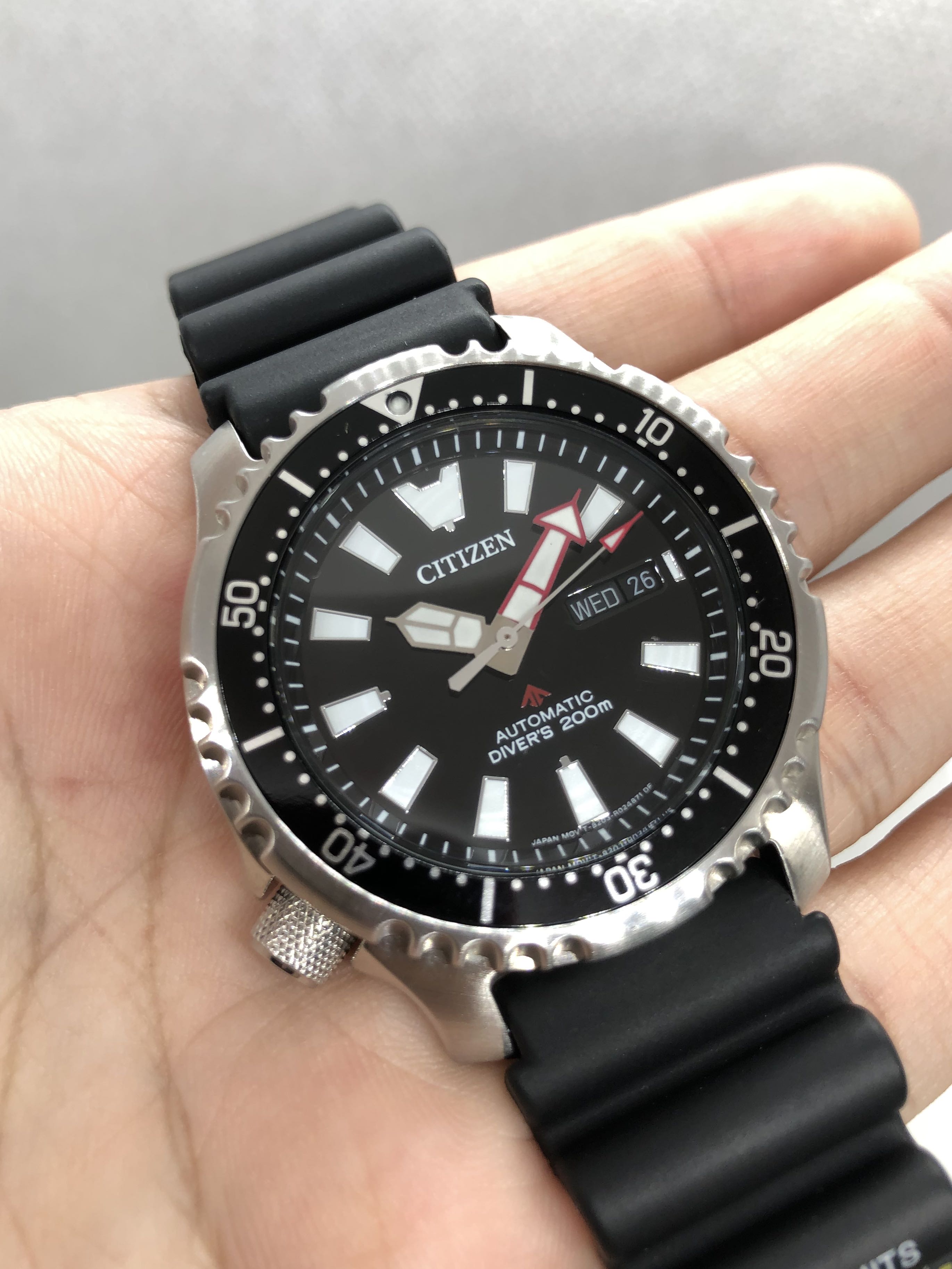 Citizen Promaster Diver Fugu 42mm Black Automatic Limited Edition, Luxury,  Watches on Carousell