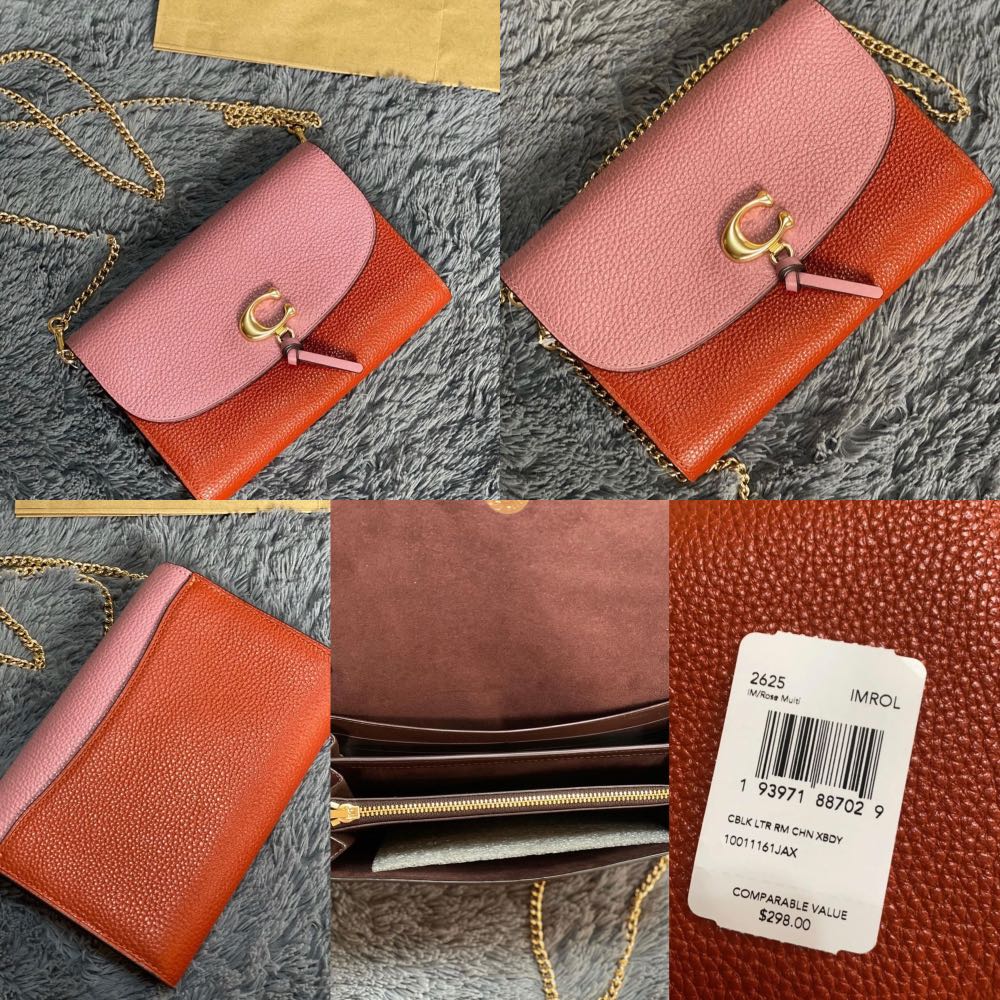 coach remi chain crossbody