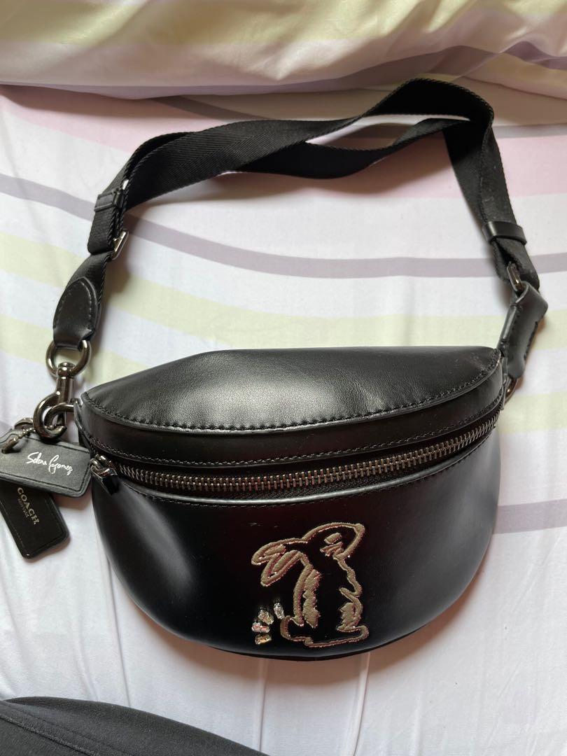 Coach x selena shop gomez bunny belt bag