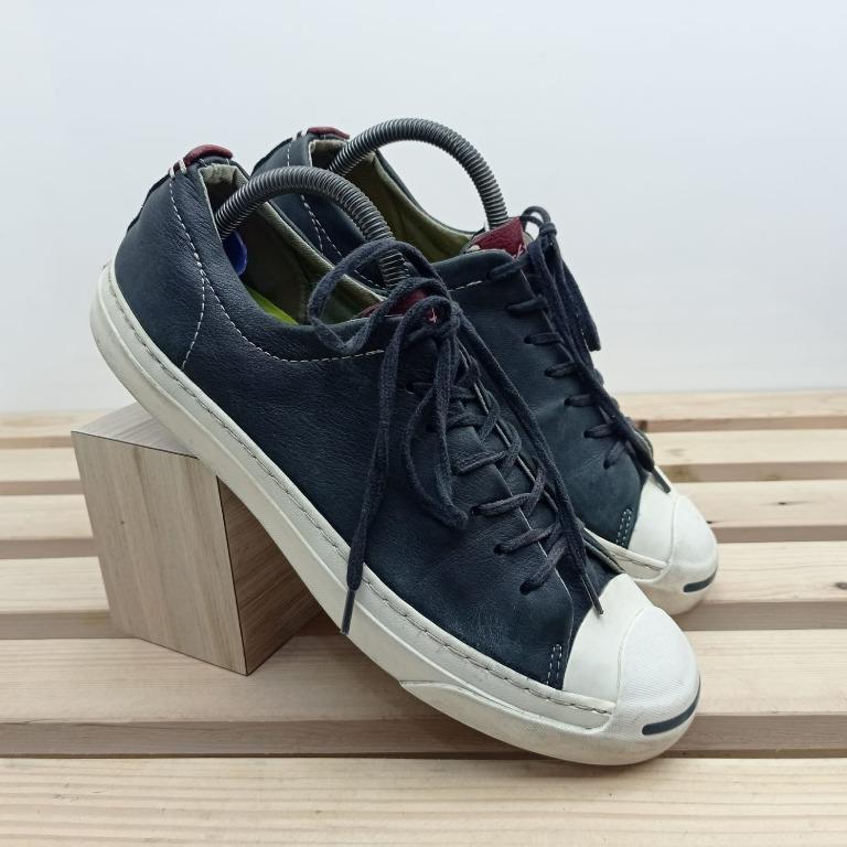 Converse Jack Purcell En Piel Con Plantilla Lunarlon sneaekers pria merk converse type Converse Jack Purcell En Piel Con Plantilla Lunarlonc warna black size 42 Fesyen Pria Sepatu Sneakers di Carousel...
