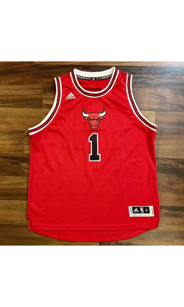 Derrick Rose Addidas Chicago Bulls 14 15 Christmas Day swingman jersey Carousell