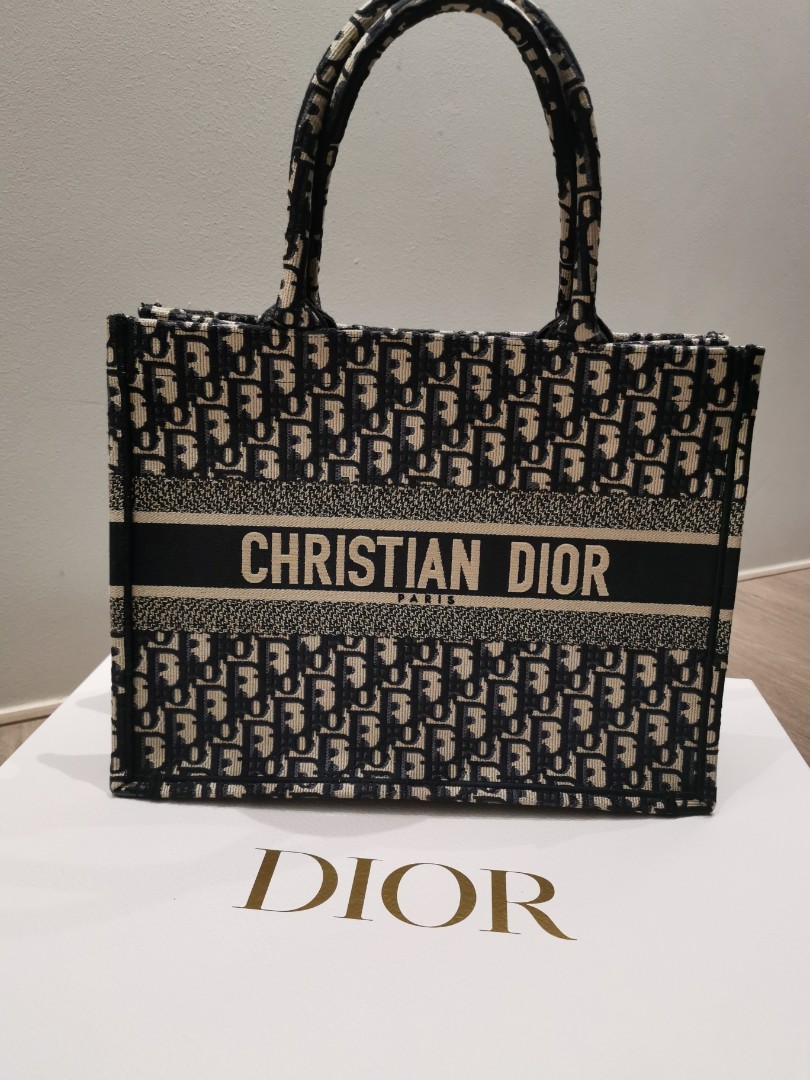 Dior Small Book Tote (With Updated Prices In SGD) - BAGAHOLICBOY