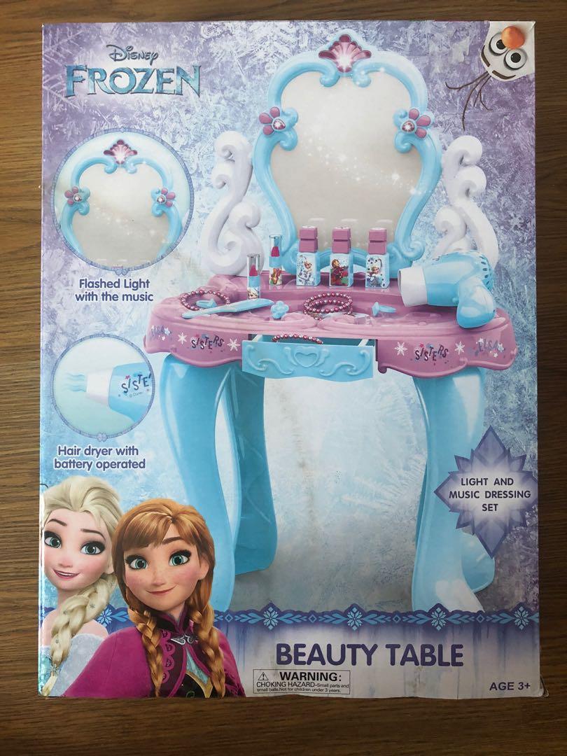 Disney Frozen Beauty Table