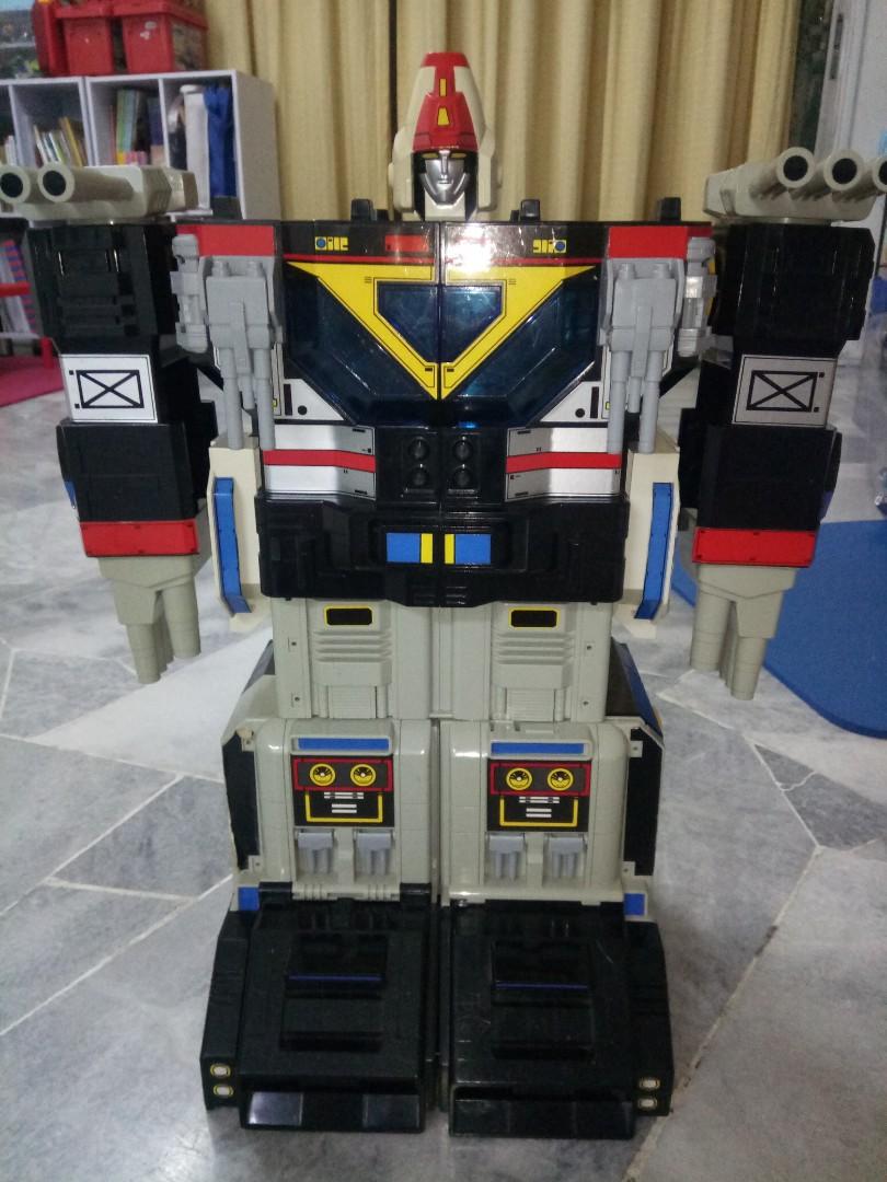 Magma Ranger DX Bandai Sentai Fiveman Power Rangers Vintage Magma Base Near Complete ...