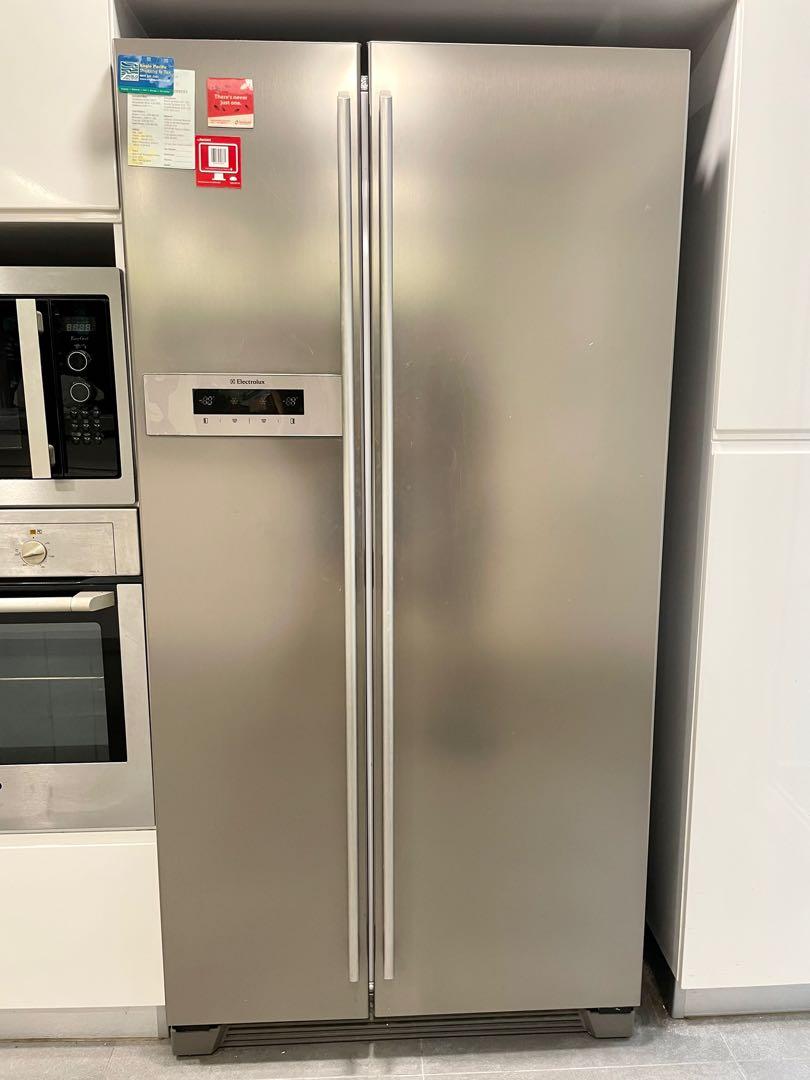Electrolux ESE5608TA 610Litres Side By Side Refrigerator, TV & Home