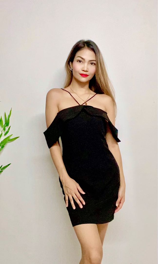 super sexy black dress