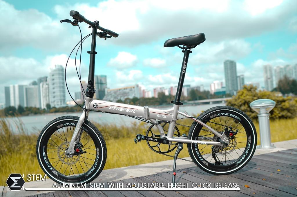 INSTALMENT PLAN STARTING AS LOW AS 37 Ethereal Glide D9 Folding Bicycle 20 Inch Folding Bike 7 Speed