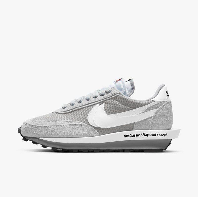 Fragment Design x Sacai x Nike LDV Waffle Light Smoke Grey, 男裝