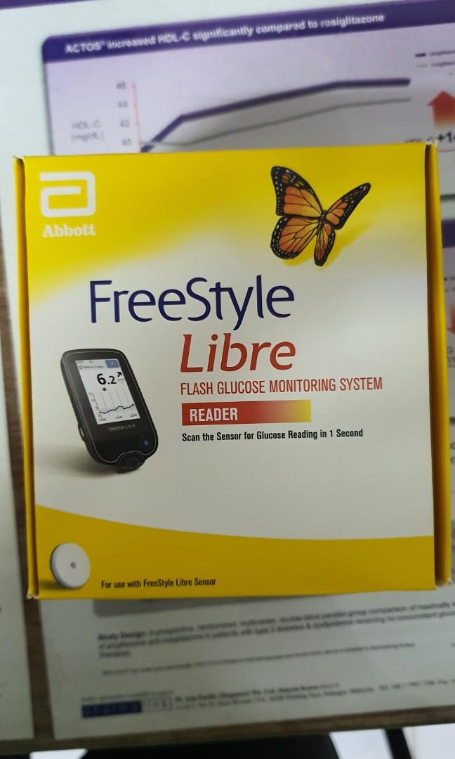 Freestyle Libre - Reader (Category: Health Monitors & Weighing Scales) located in Kuala Terengganu. Submitted by swiftfalcon.265211 (Listing ID 1109612375, Image 1). Description: only 1 reader.