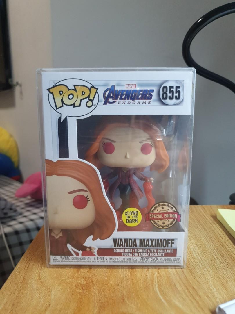 Funko Pop Endgame Wanda Maximoff 855, Hobbies & Toys, Toys & Games on