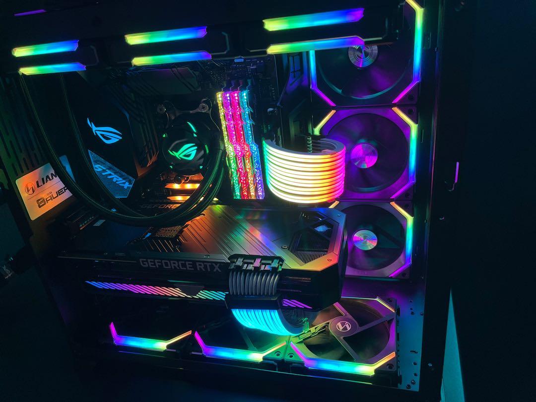 Gaming Rig Desktop 2021, Whole Desktop Setup Project, Enthusiastic PC