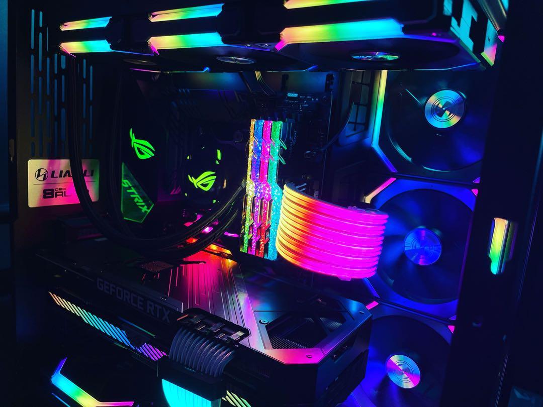 Gaming Rig Desktop 2021, Whole Desktop Setup Project, Enthusiastic PC