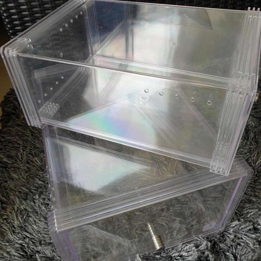 Glassy shoe box cheap