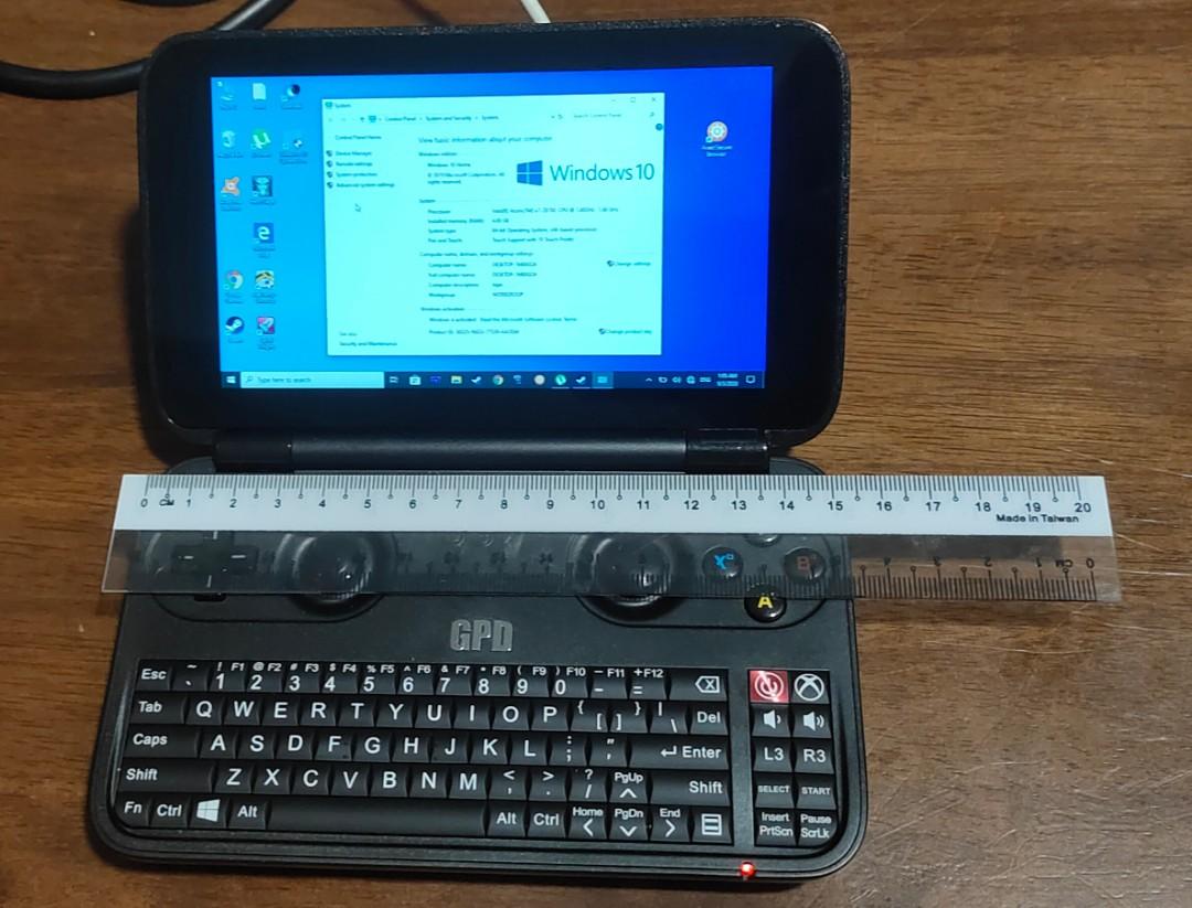 GPD Win Ultra Tiny Windows 10 Touch Screen Laptop for Game Emulator