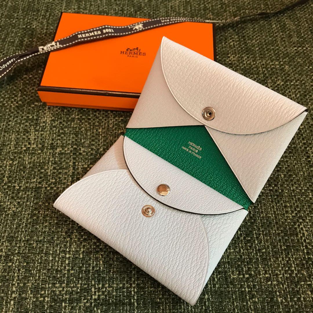 Hermes calvi duo cardholder - Goodies Goodies Luxury