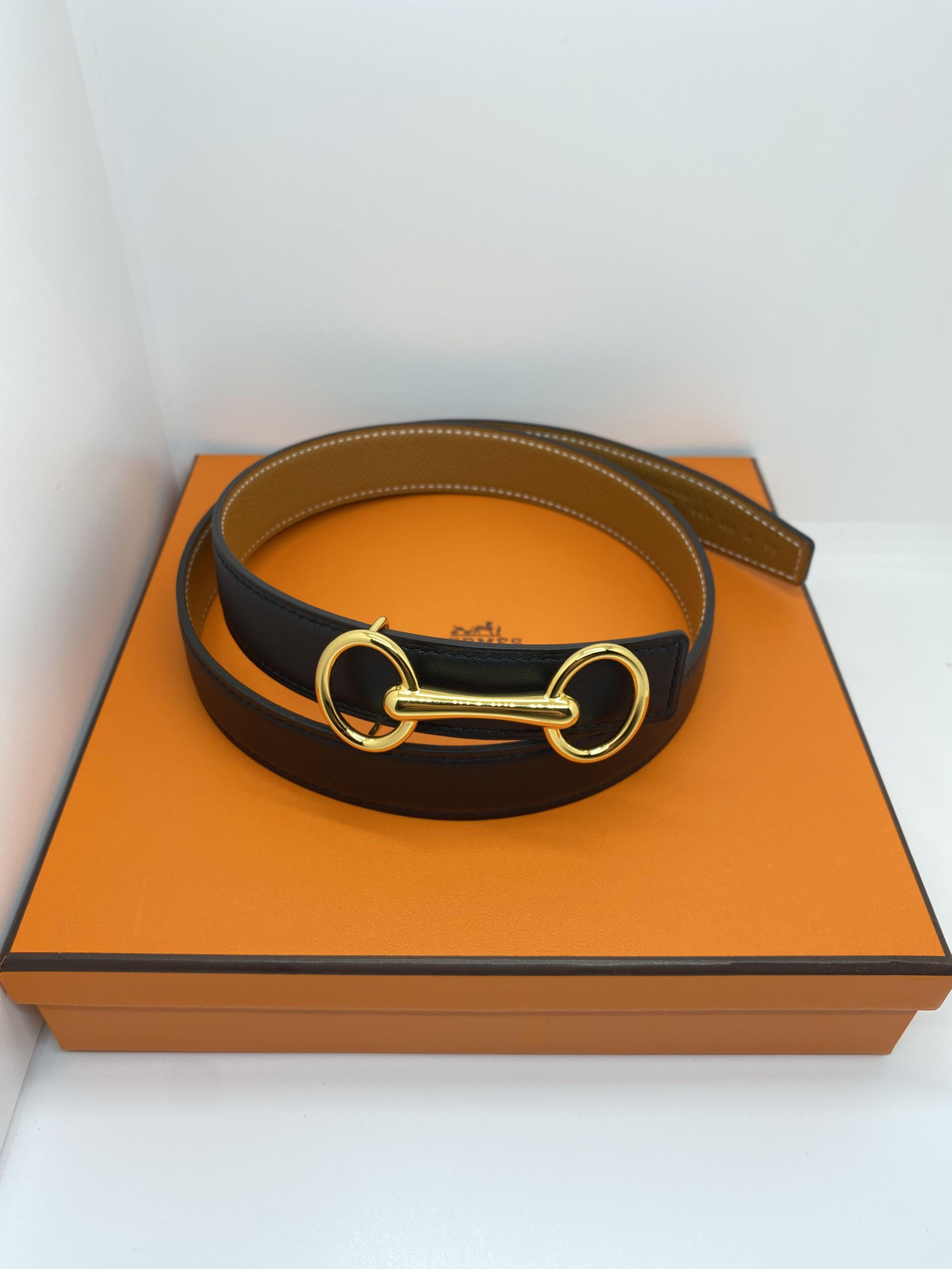 Hermes Heritage Reversible Belt, Luxury, Accessories on Carousell