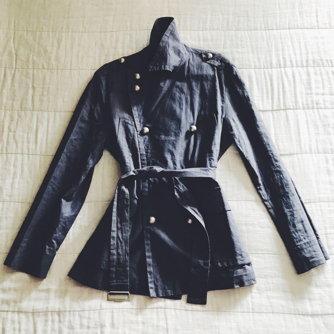 Hot item CK Calvin Klein military trench coat Men s Fashion