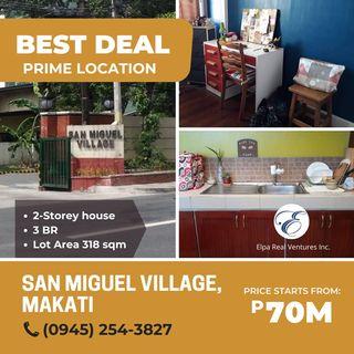 House & Lot for Sale Makati, San Miguel Village