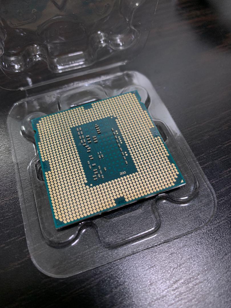 i5-4670k Processor (Category: Computer Parts) located in Singapore. Submitted by dxxxx112 (Listing ID 1109689727, Image 3). Description: Does not come with box or cpu fan..