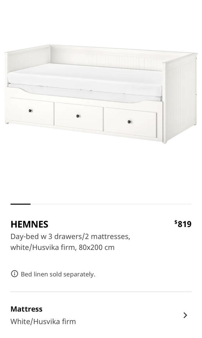 IKEA day bed, Furniture & Home Living, Furniture, Bed Frames