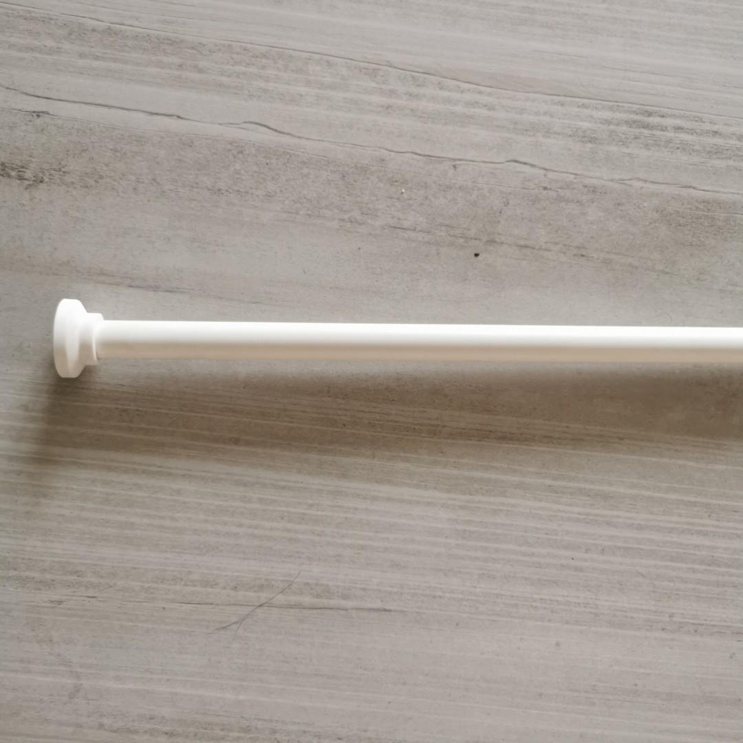IKEA extendable shower curtain rod, Furniture & Home Living, Bathroom