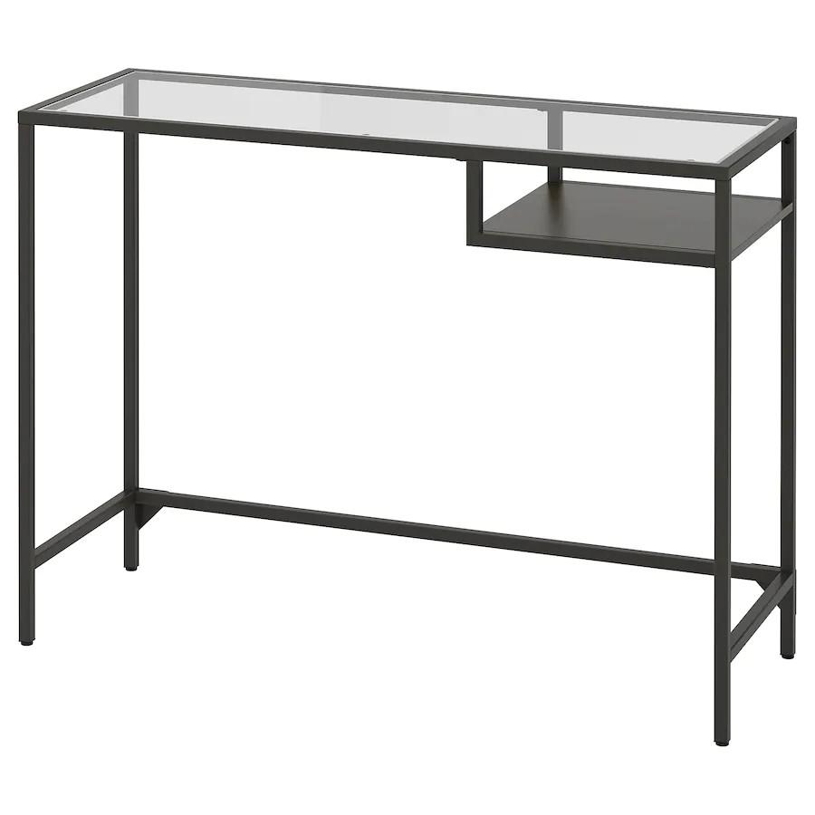 IKEA Glass Table (laptop table), Furniture & Home Living, Furniture