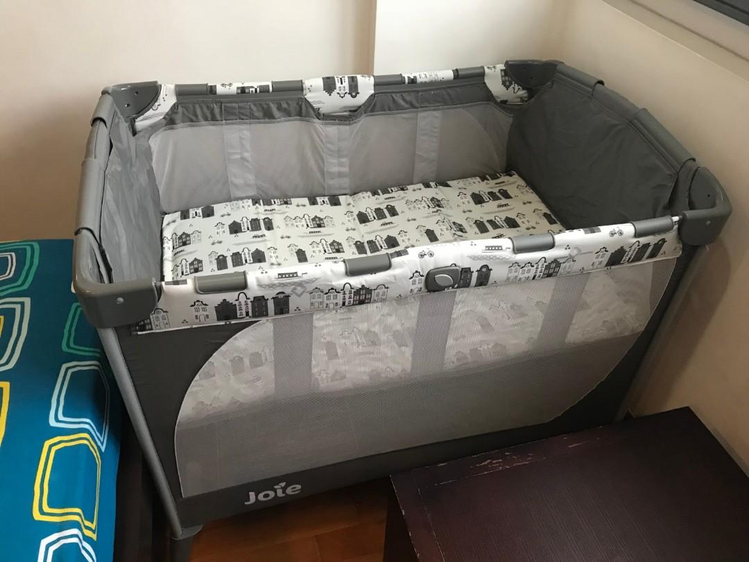 Joie commuter change cot/ playpen and Babies & Kids, Baby