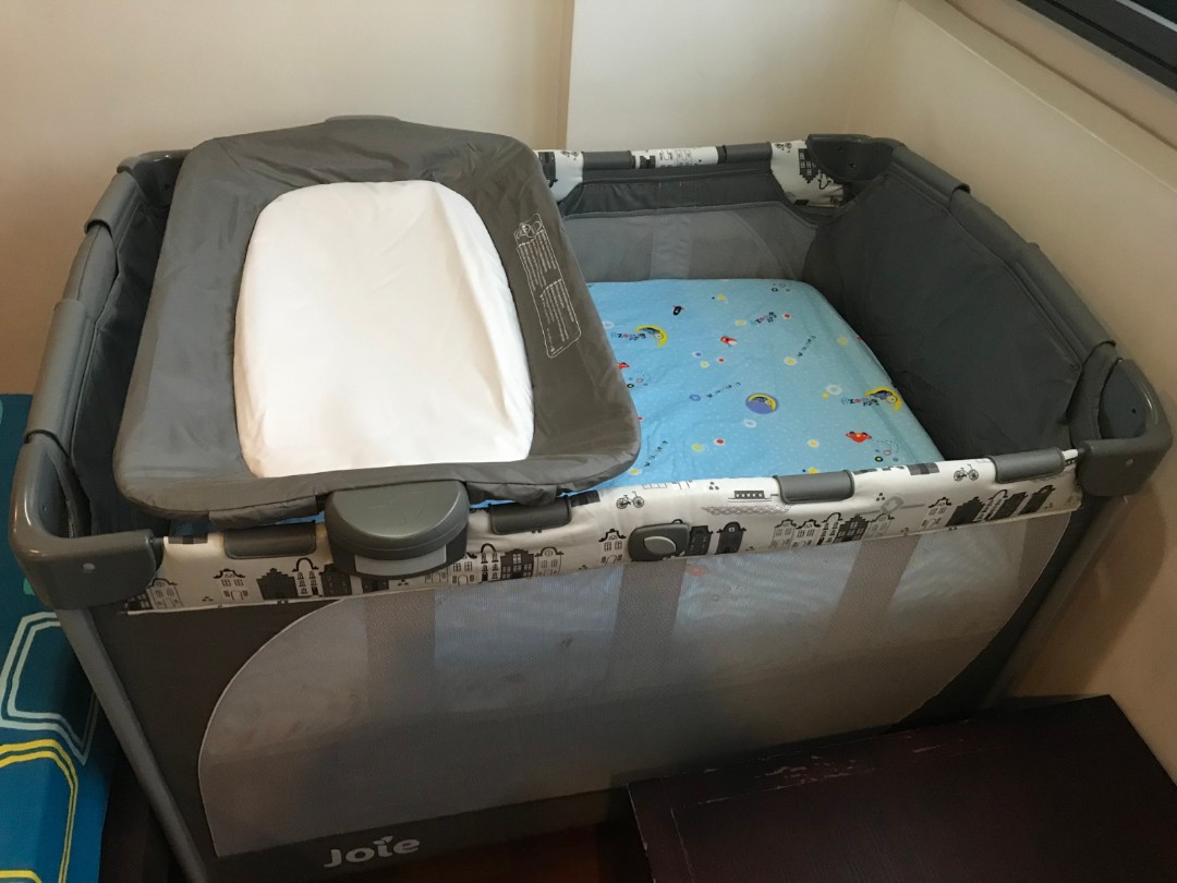 Joie commuter change cot/ playpen and Babies & Kids, Baby