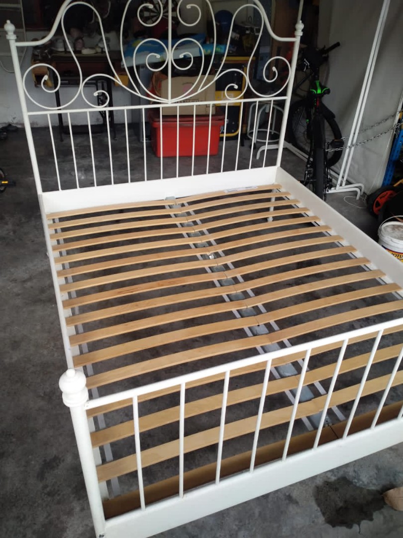 Katil leirvik on sale ikea