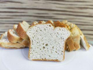 Keto Yolkless Cream Cheese Bread Loaf | Net carbs 2.96g