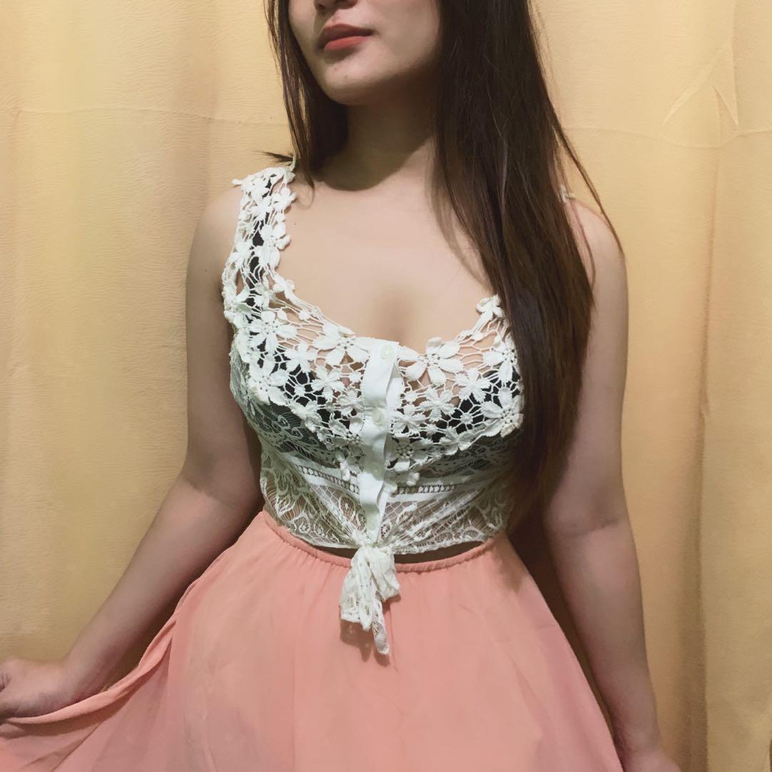 Lace Summer Dress (Category: Dresses) located in Quezon City. Submitted by cabdeclutters (Listing ID 1109641016, Image 1). Description: Brand: Hot n Delicious Size: Small to Medium .
