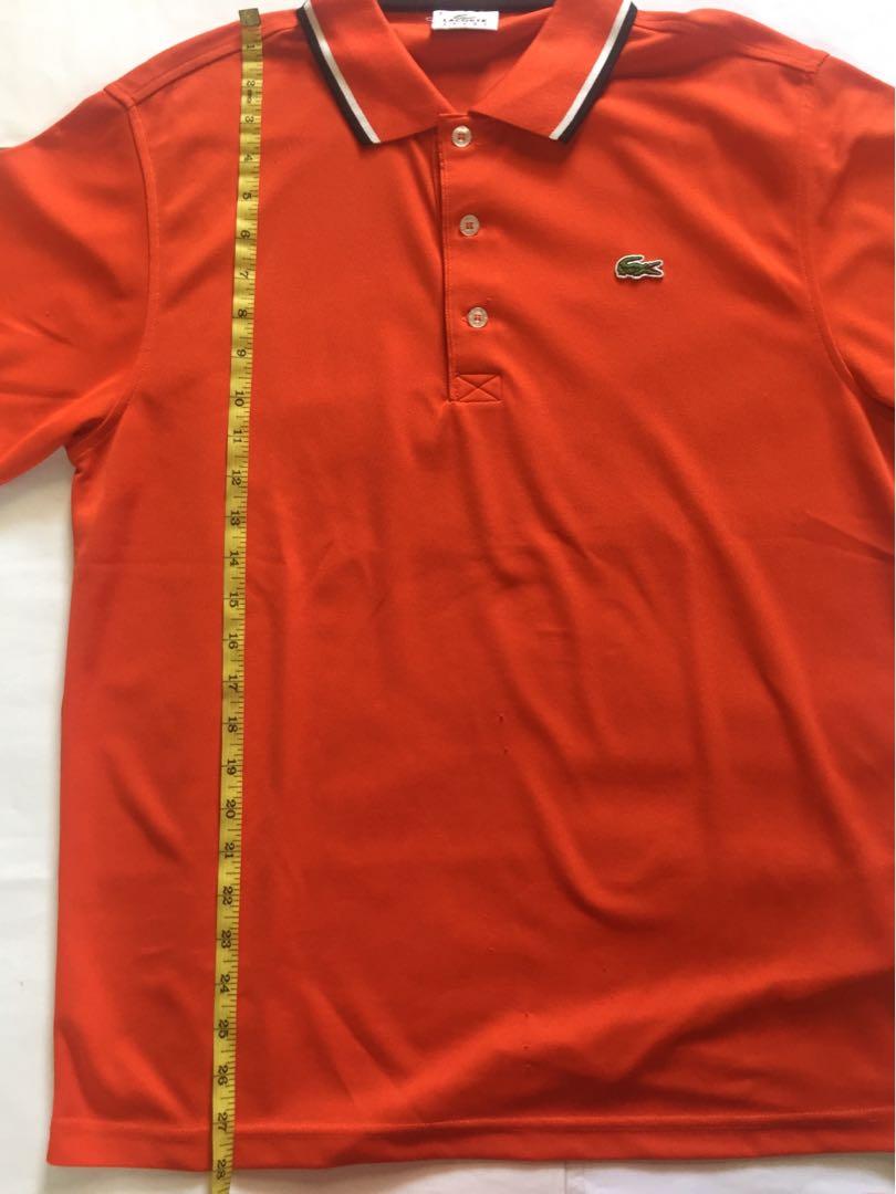lacoste polo shirt red